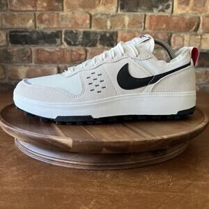 Nike City Sneakers Lifestyle Shoe Sneaker Summit White Fire Red Black 9.5